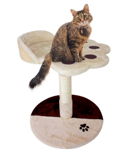 Cat Scratching Post | Small | Beige | Model Oliver | MOBICLINIC