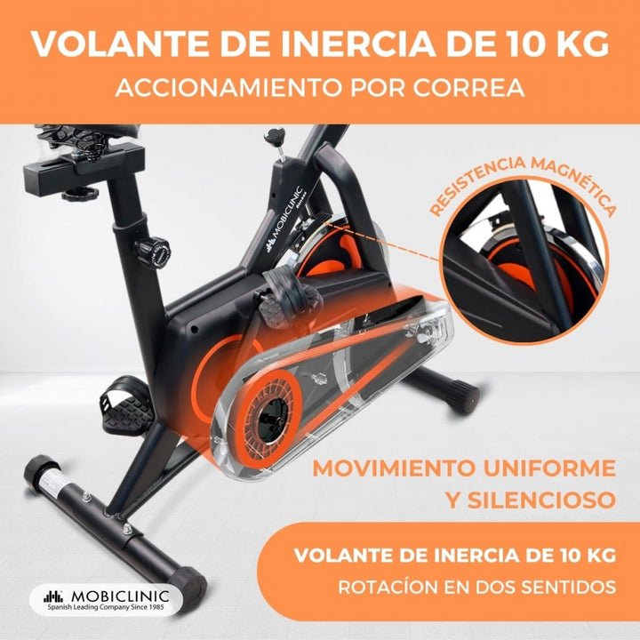 volante de inercia en bicicleta makalu