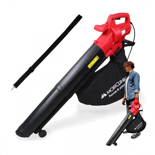 Plug-in vacuum blower | 3000W | 3 in 1 | Shredding | With shoulder handle | 6 speeds | Mobiclean | Mobiclinic
