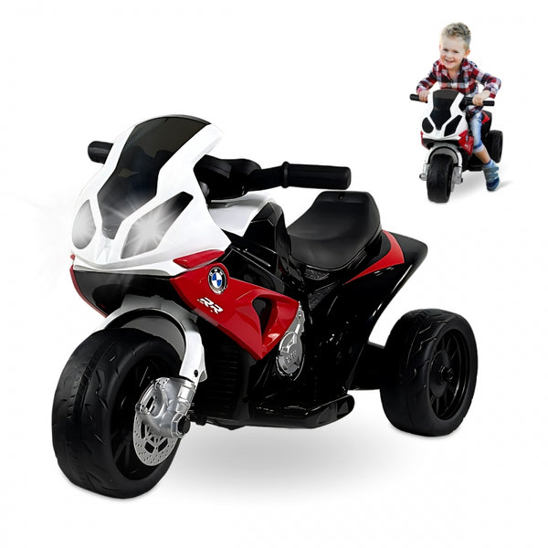 Moto eléctrica infantil | 3 ruedas | Con Sonido | Luz | Motor 25W | MobiXplo | Mobiclinic